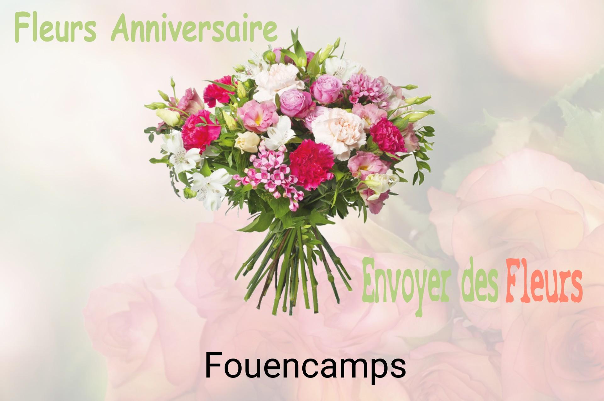 Bouquet de fleurs d’anniversaire livré à Fouencamps